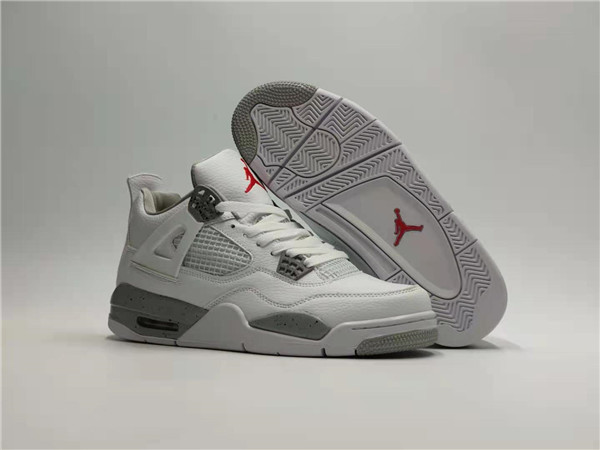 Men's Hot Sale Running weapon Air Jordan 4 White Shoes 088 Men's Hot Sale Running weapon Air Jordan 4 White Shoes 088